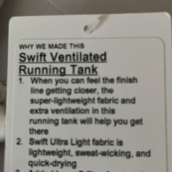 Lululemon Swift Ventilated Tank Top Green Grey - Picture 2 of 3